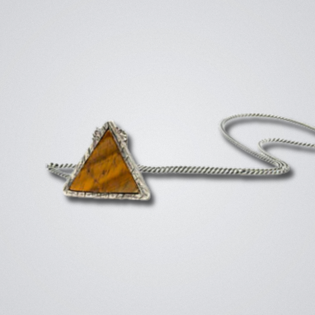 Tiger's Eye Fire Triangle