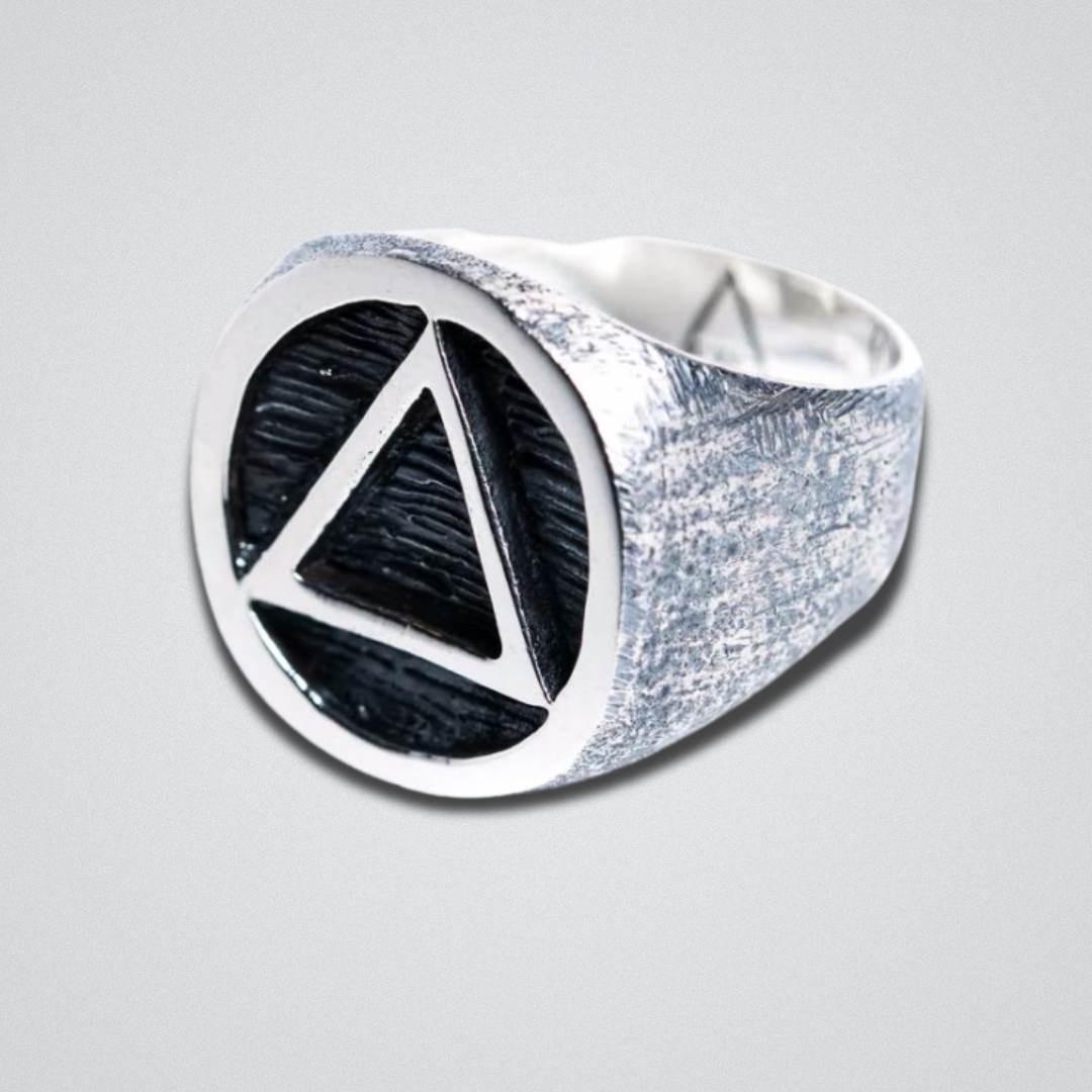 Triangle Stamp Ring