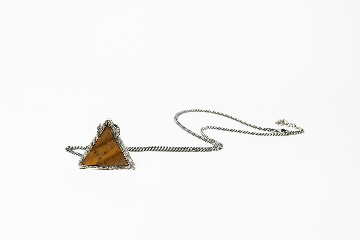 Tiger's Eye Fire Triangle