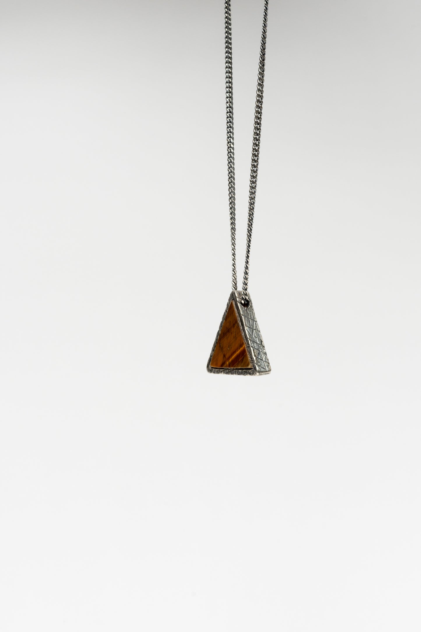 Tiger's Eye Fire Triangle