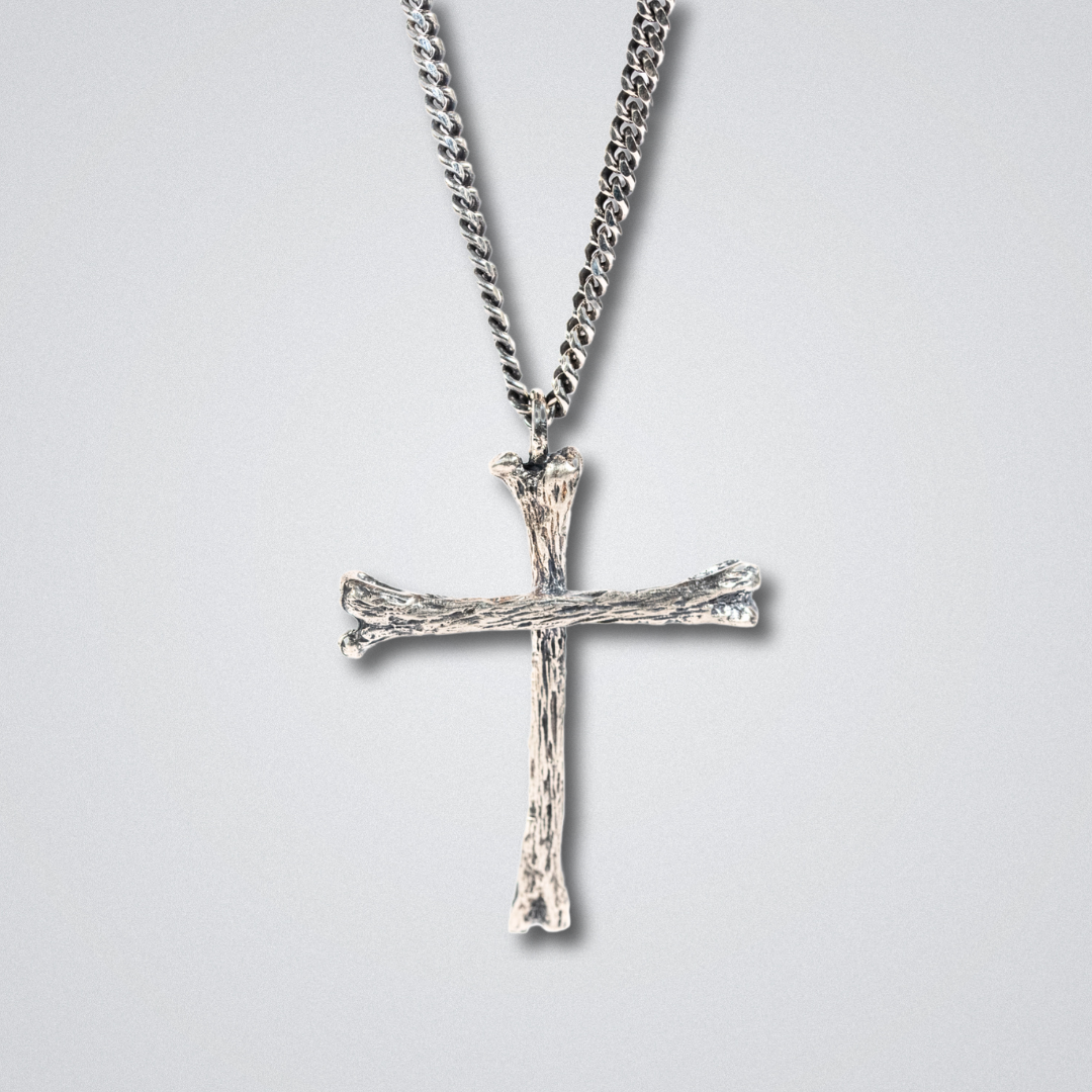 The Bone Cross Necklace