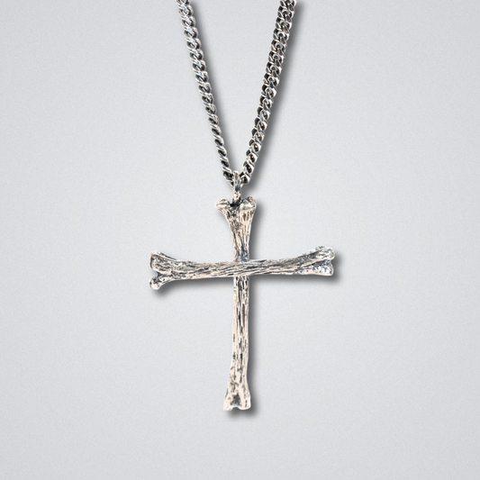 The Bone Cross Necklace