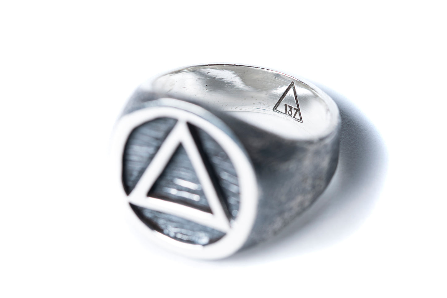 Triangle Stamp Ring