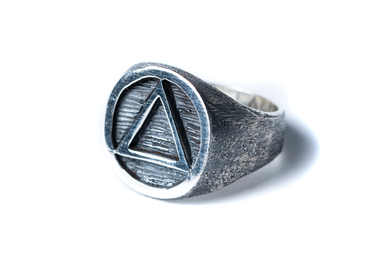 Triangle Stamp Ring