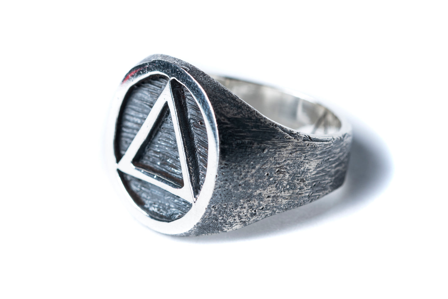 Triangle Stamp Ring