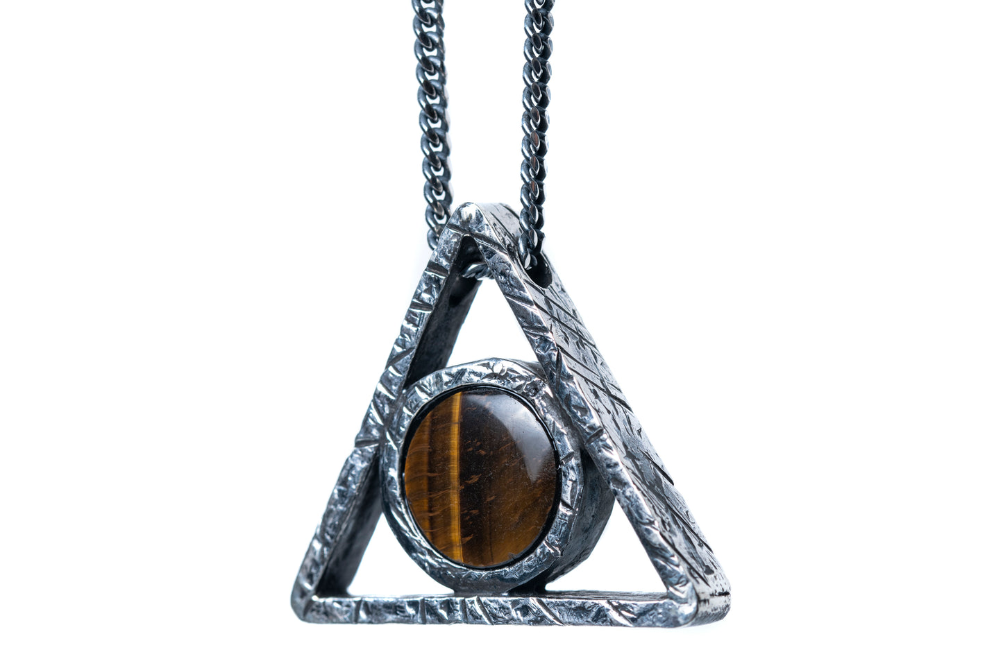 Tiger Eye Cosmos Necklace