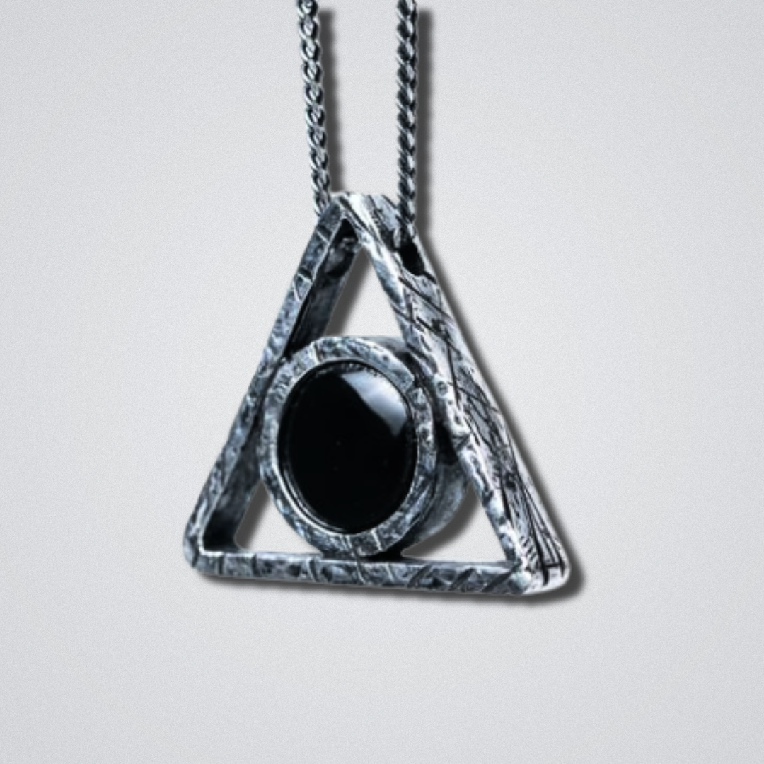 Black Cosmos Necklace