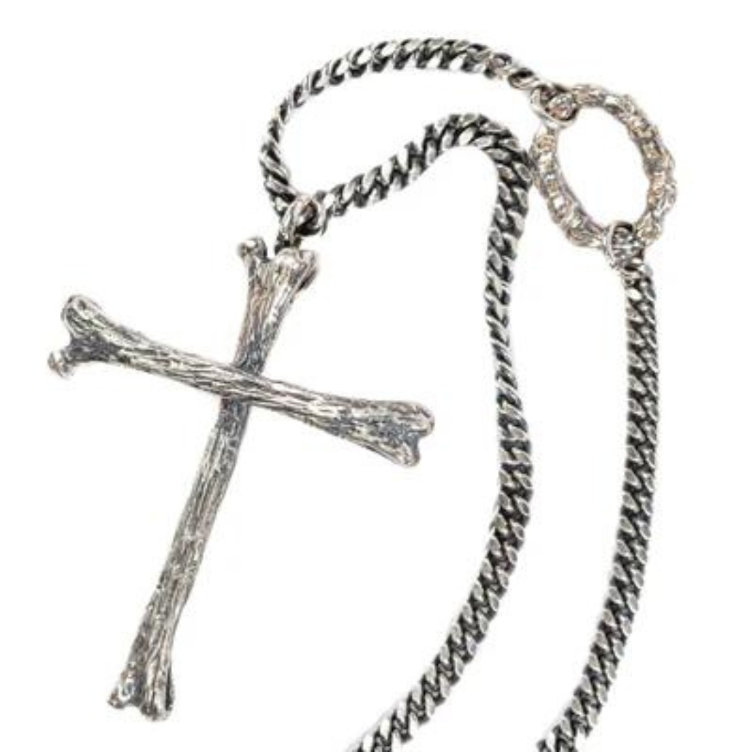 The Bone Cross Necklace