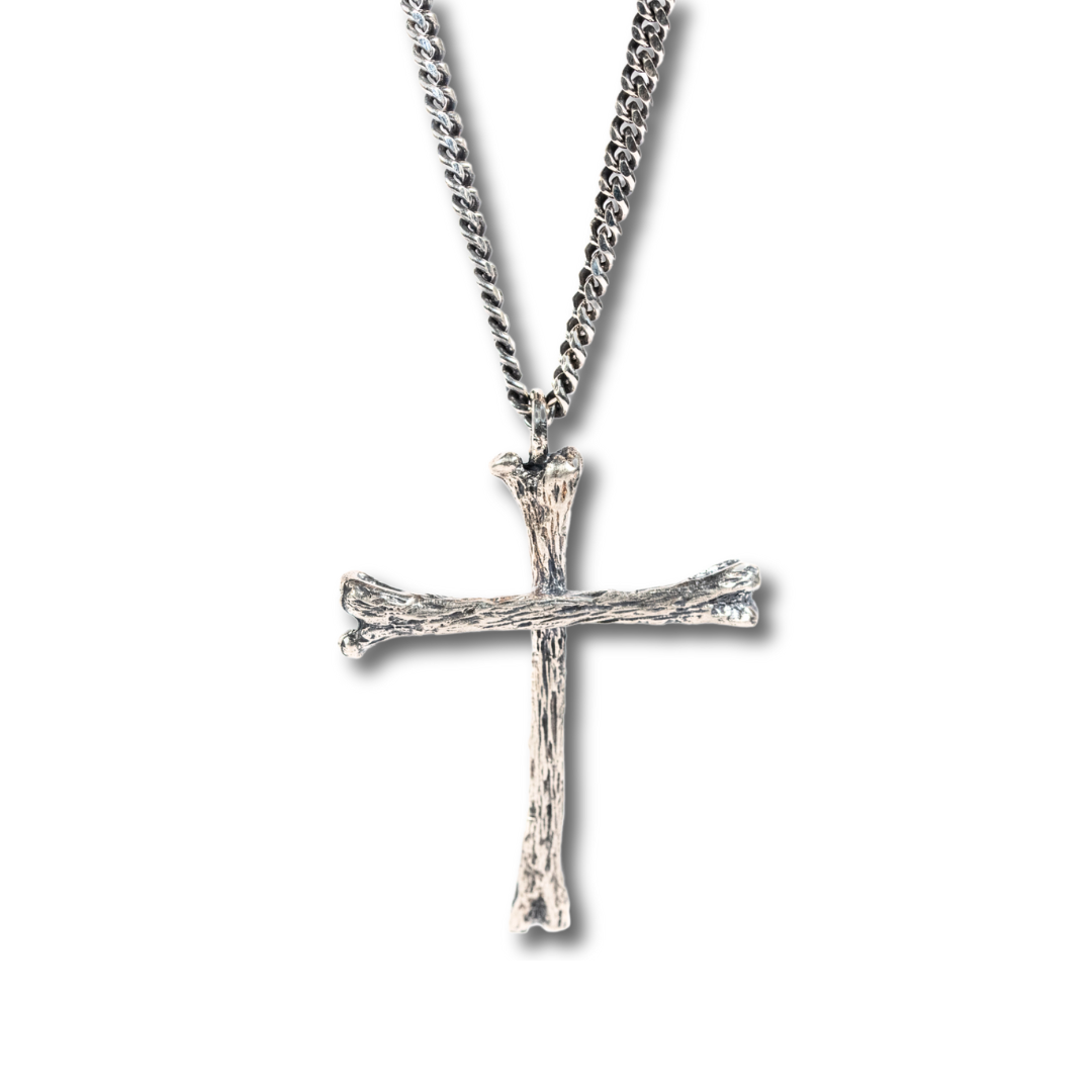The Bone Cross Necklace
