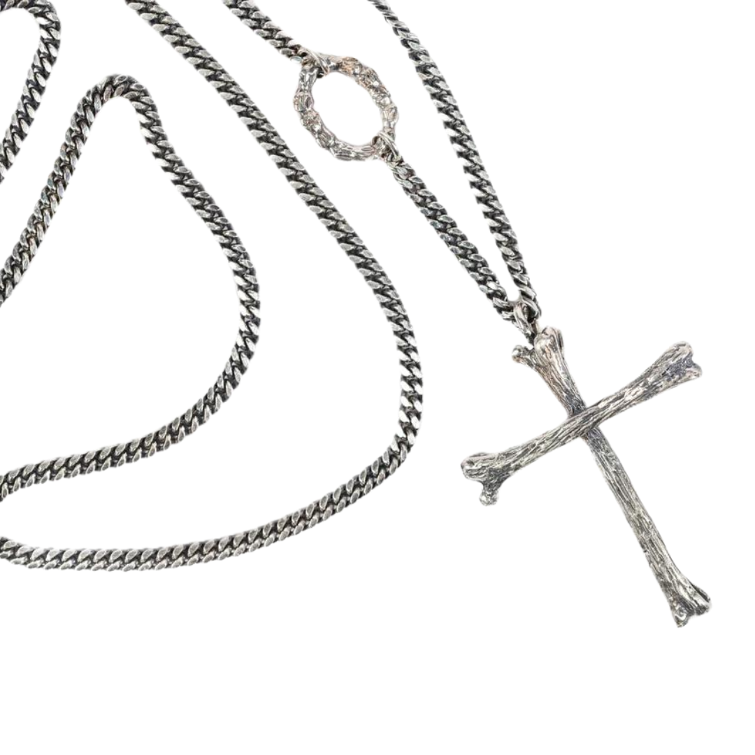The Bone Cross Necklace