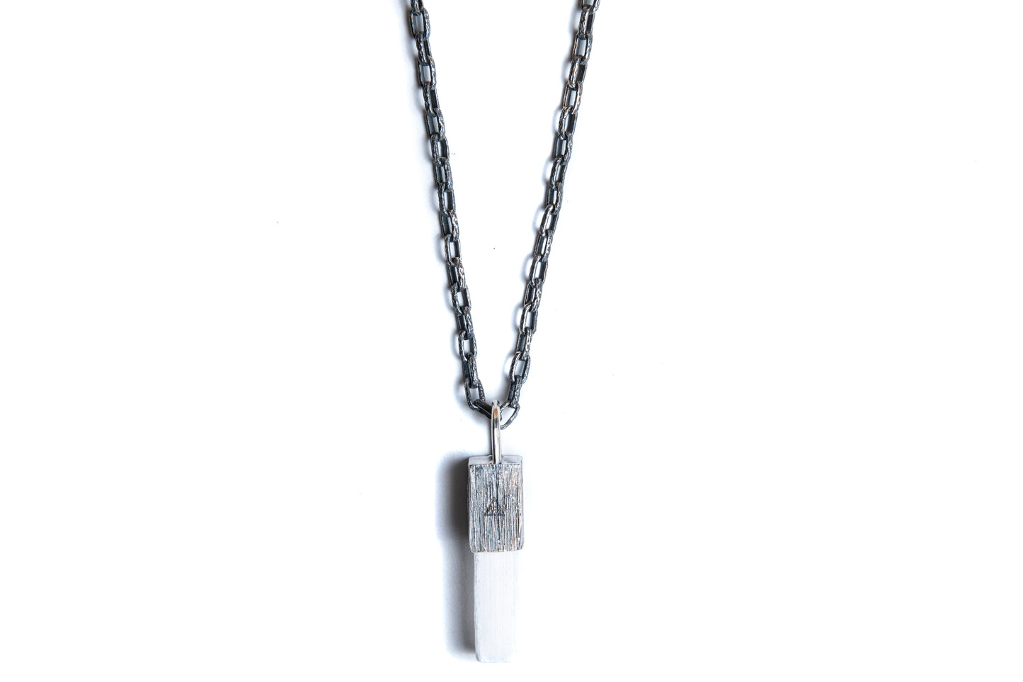 Selenite Amulet